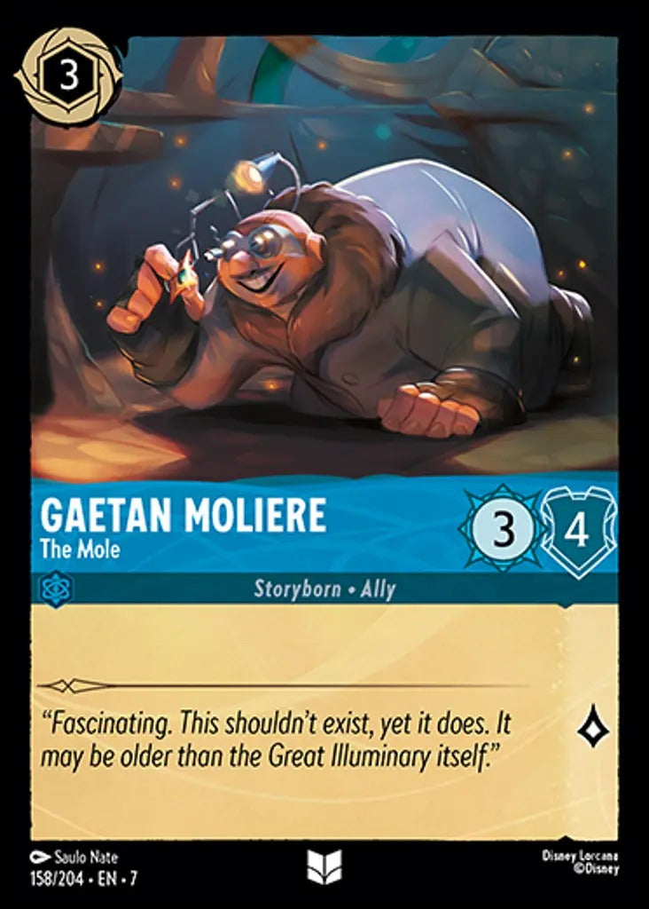 158/204-EN-7: Gaetan Moliere - The Mole