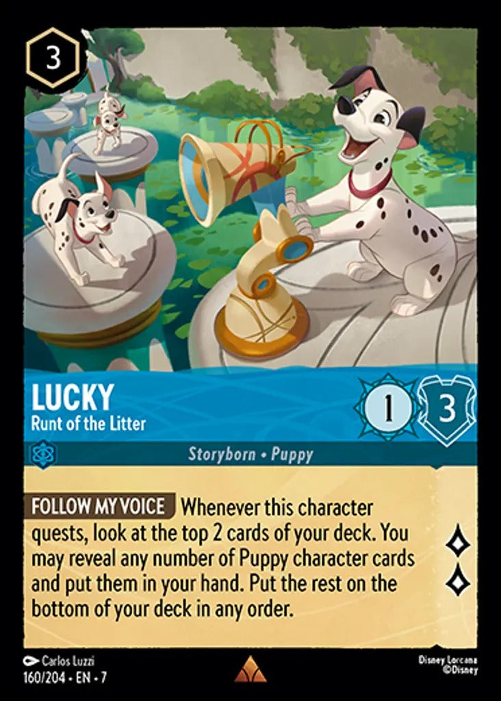160/204-EN-7: Lucky - Runt of the Litter