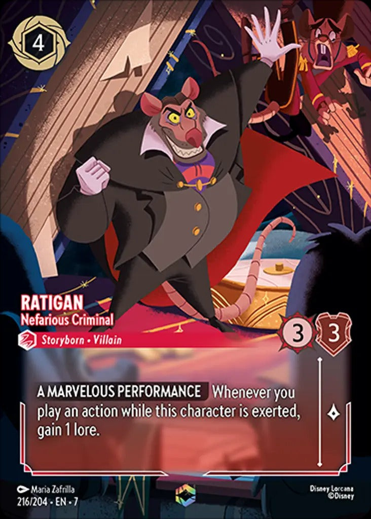 216/204-EN-7: Ratigan - Nefarious Criminal