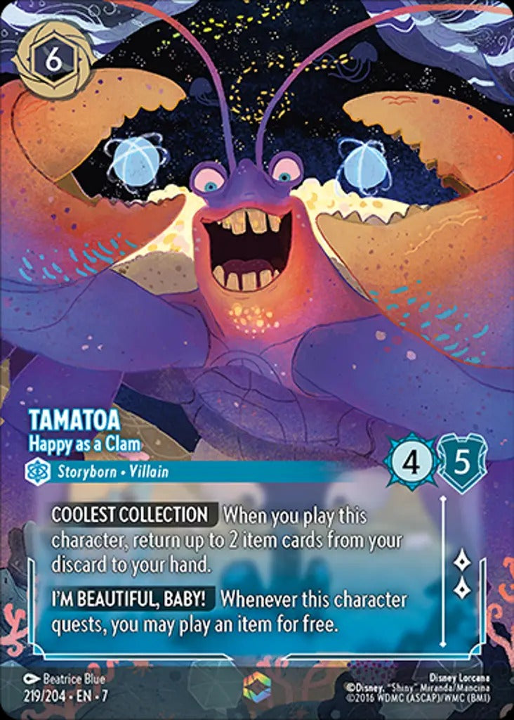 219/204-EN-7: Tamatoa - Happy as a Clam