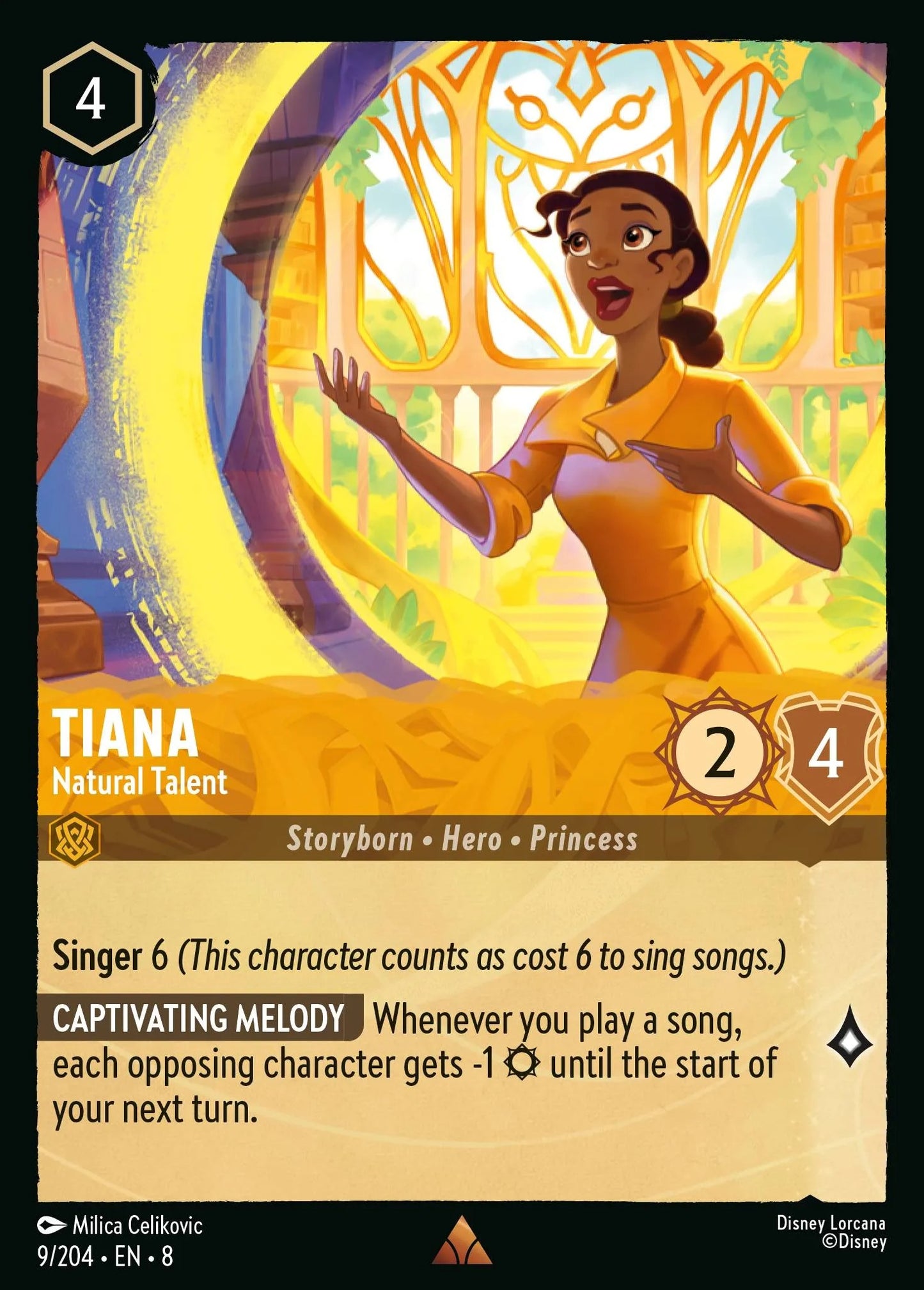 009/204-EN-8: Tiana - Natural Talent