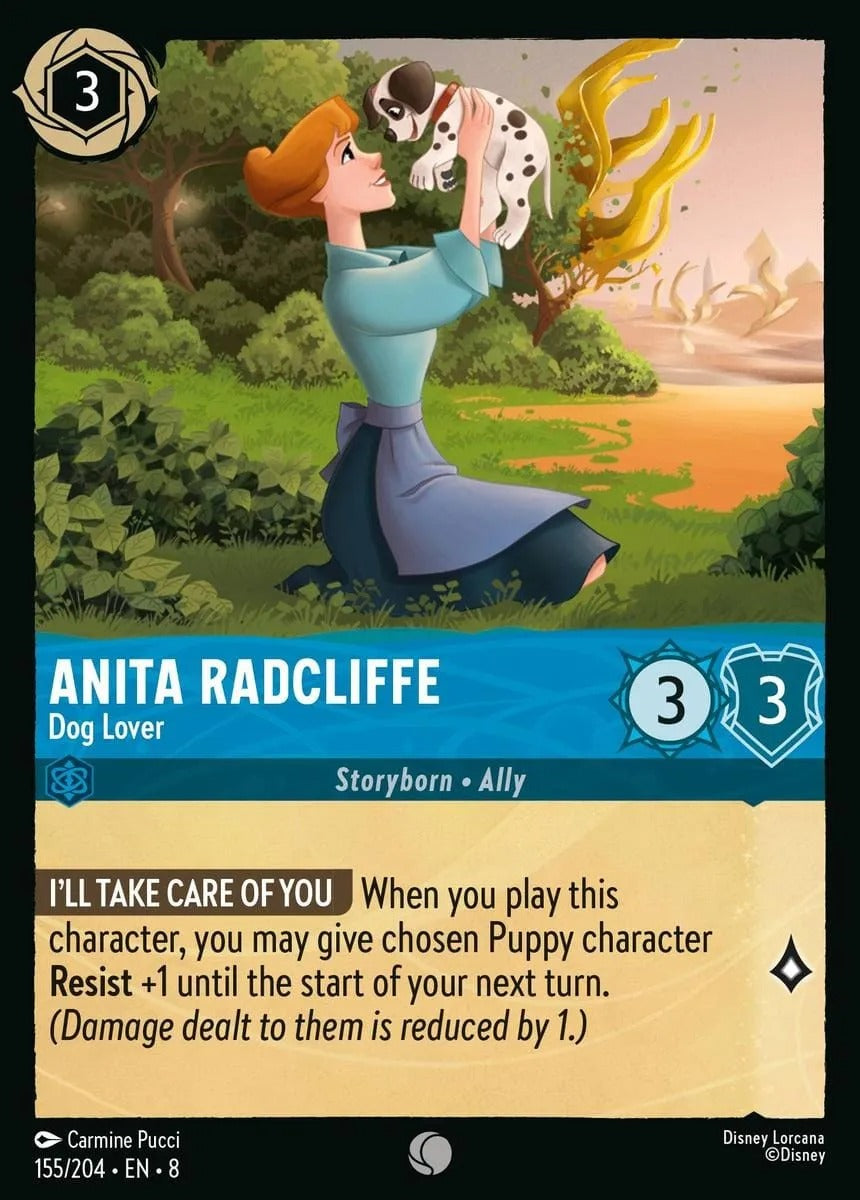 155/204-EN-8: Anita Radcliffe - Dog Lover