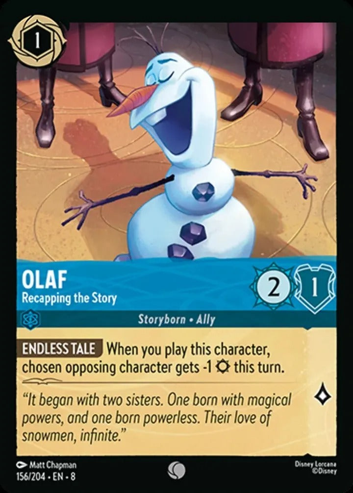 156/204-EN-8: Olaf - Recapping the Story