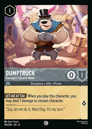 185/204-EN-8: Dumptruck - Karnage's Second Mate