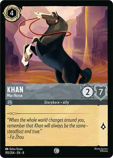 193/204-EN-8: Khan - War Horse