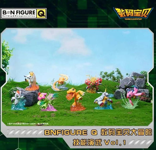 [Blind Box] Digimon 01 Display Action Figures Attack motion 盲盒 數碼暴龍01迷你公仔 盲盒