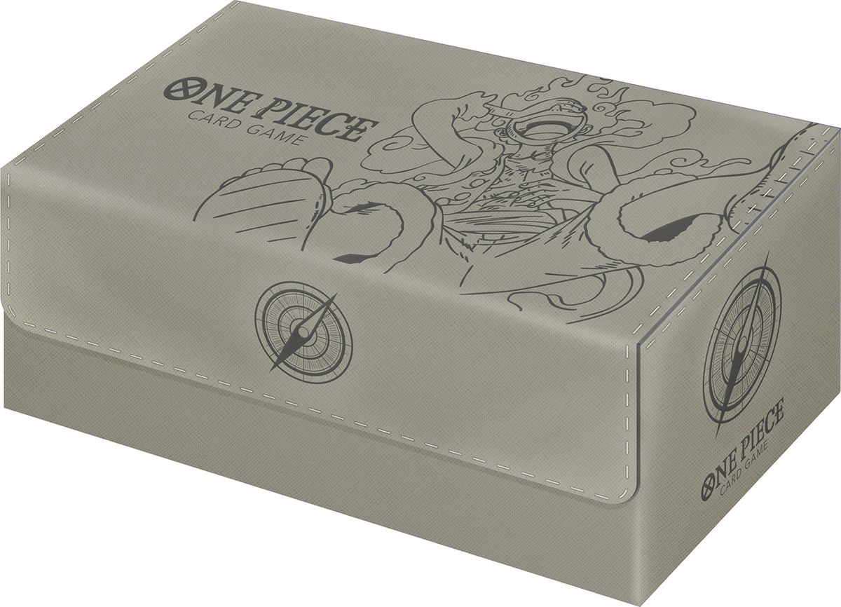 ONE PIECE CARD GAME Leather Storage Box 海賊王咭牌遊戲 官方皮制卡盒 (Luffy - Gear 5)