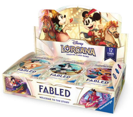 Set 9 - Fabled | Disney Lorcana by Ravensburger ENGLISH Booster Pack Box Case