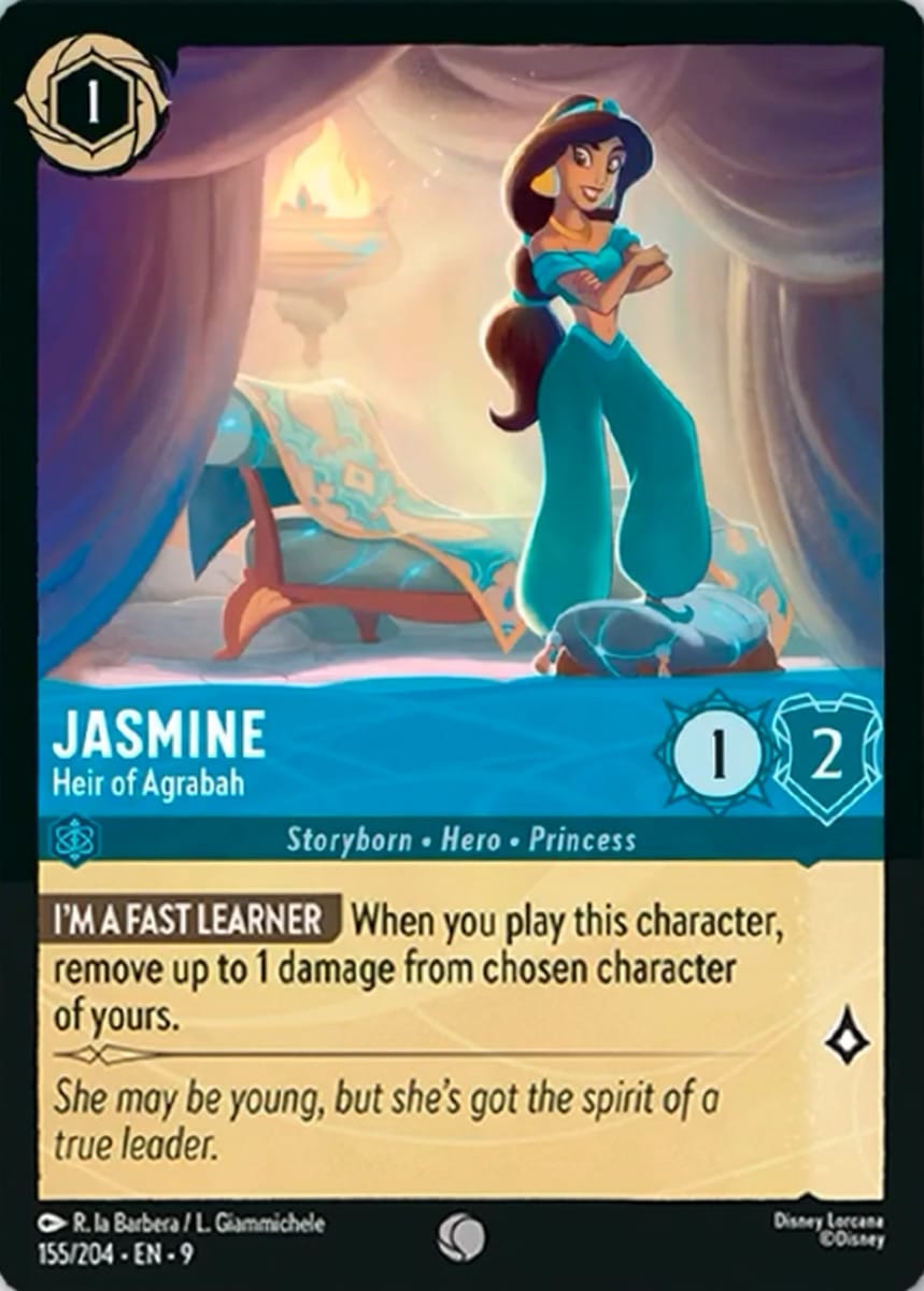 155/204-EN-9: Jasmine – Heir of Agrabah