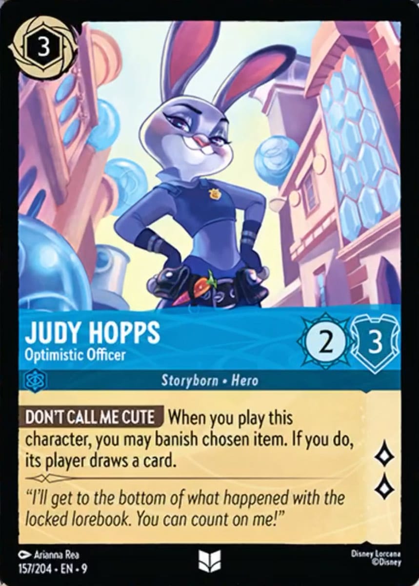 157/204-EN-9: Judy Hopps – Optimistic Officer