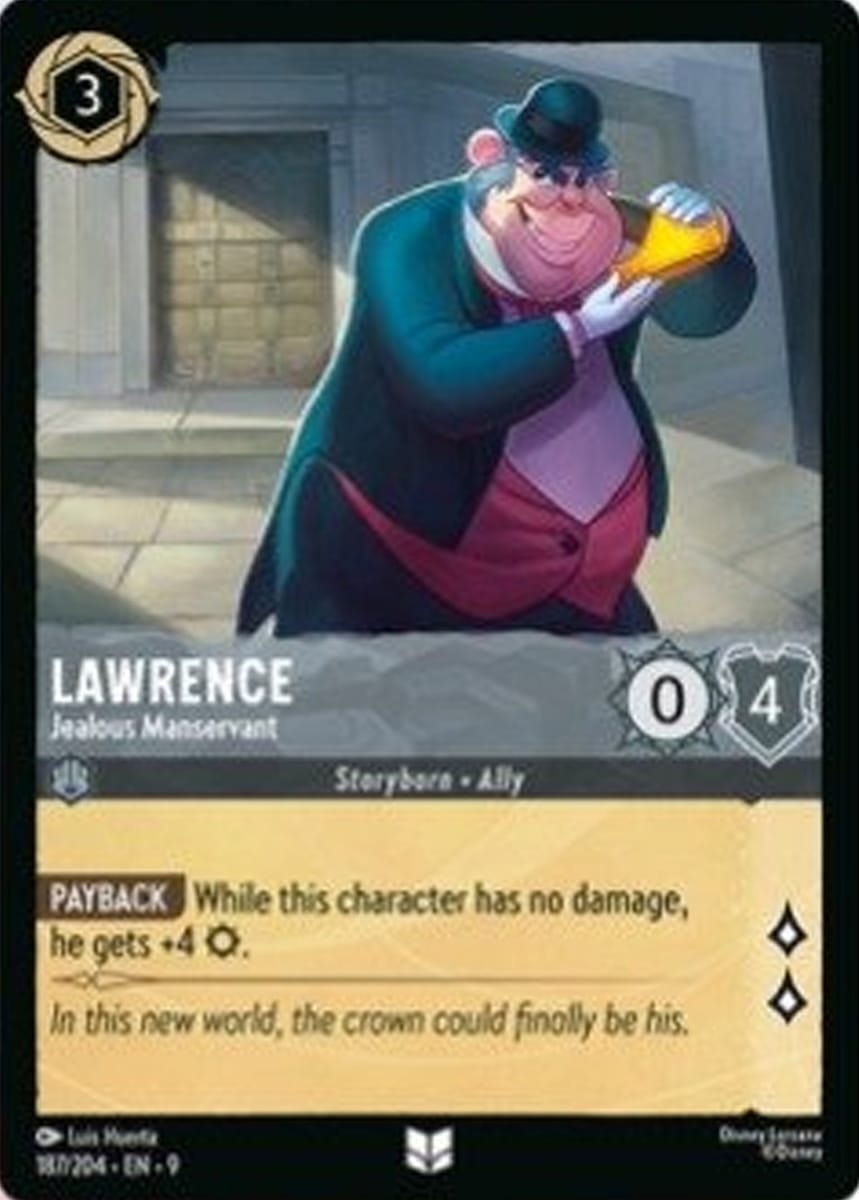 187/204-EN-9: Lawrence – Jealous Manservant