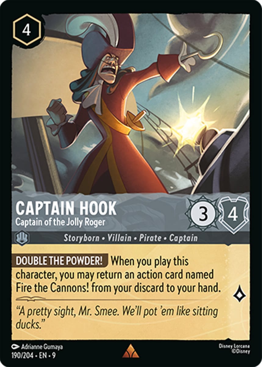 190/204-EN-9: Captain Hook – Captain of the Jolly Roger