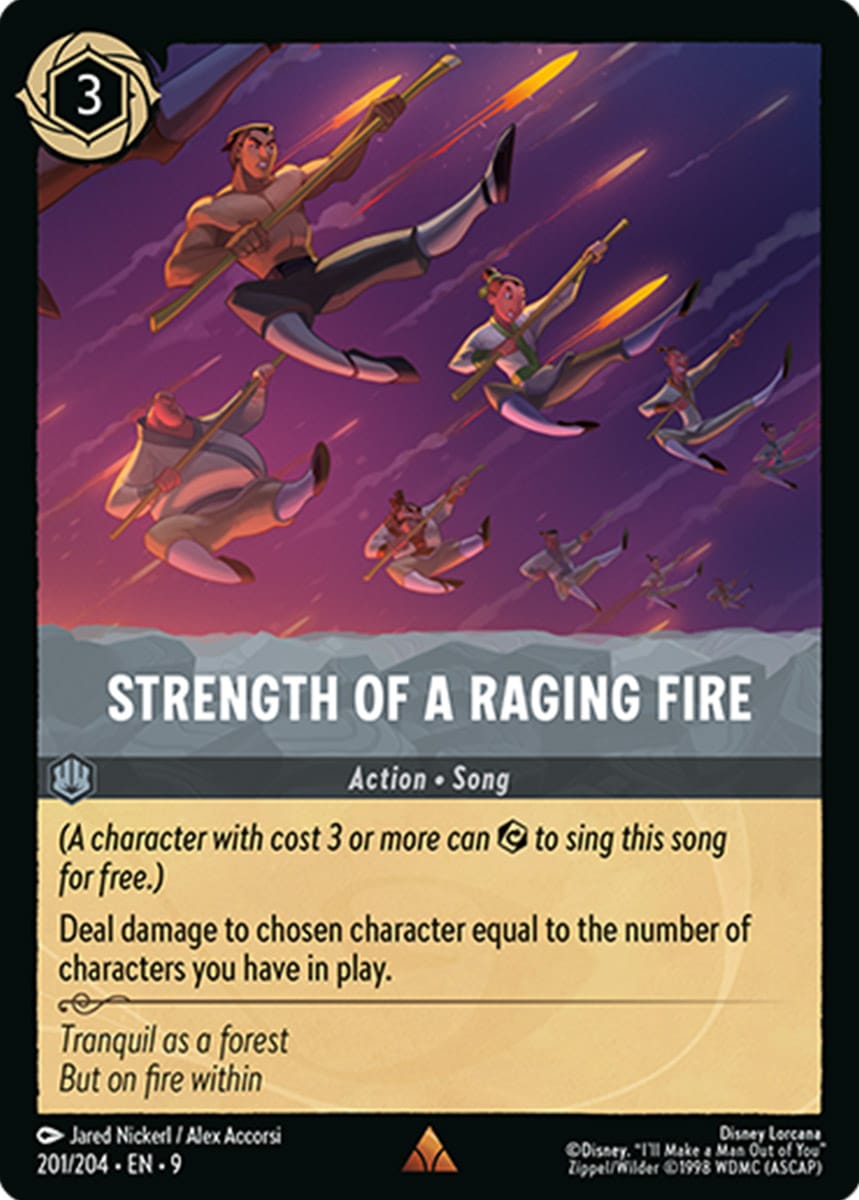201/204-EN-9: Strength of a Raging Fire