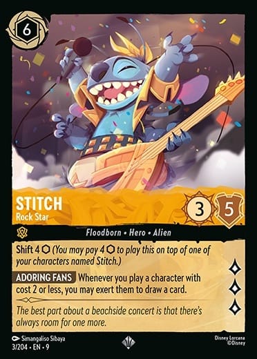 003/204-EN-9: Stitch - Rock Star