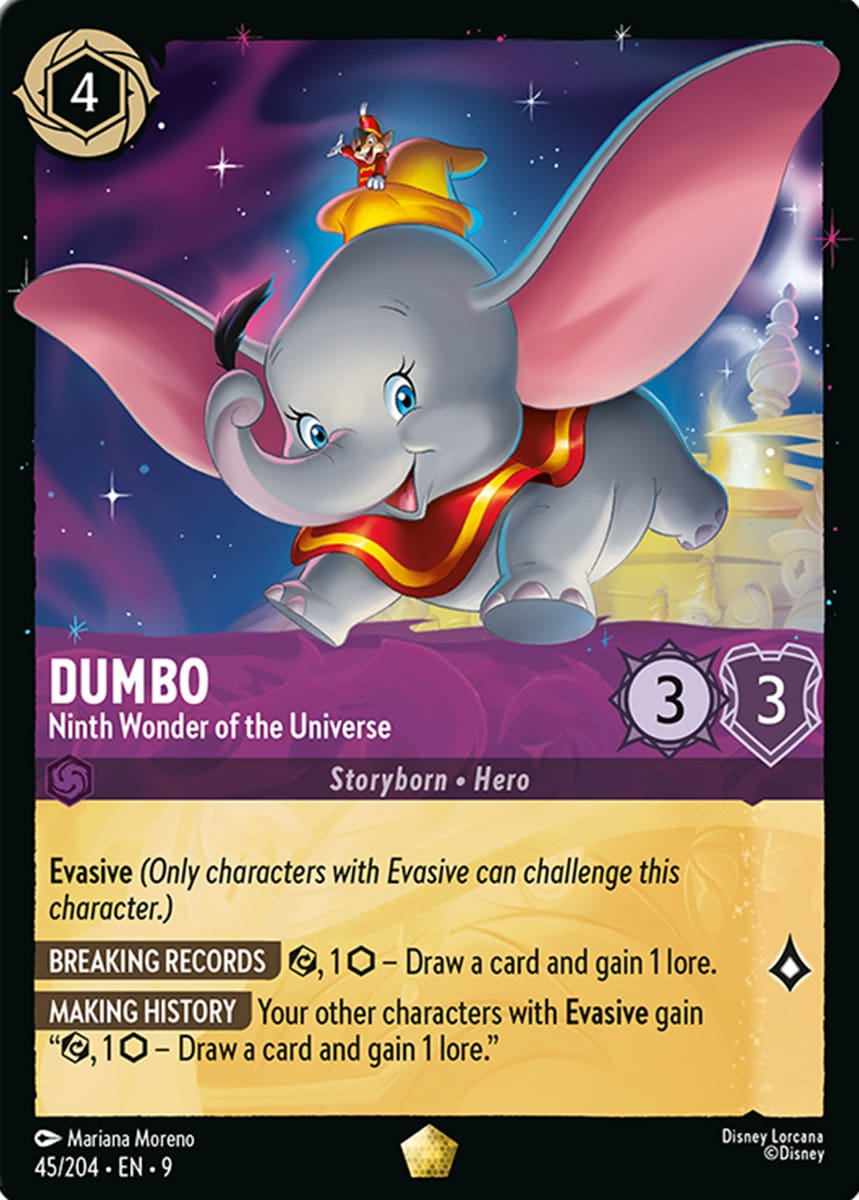 Dumbo 045/204-EN-9: Dumbo – Ninth Wonder of the Universe – BAN-TYO TCG