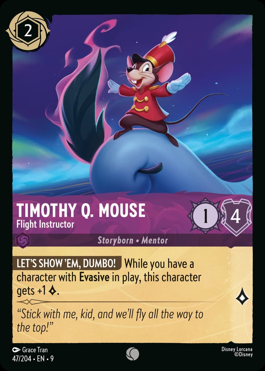 047/204-EN-9: Timothy Q. Mouse – Flight Instructor