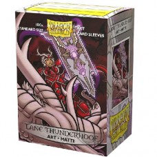 Dragon Shield 100 - Standard Deck Protector Sleeves - Art Matte Lane Thunderhoof Portrait - AT-12044