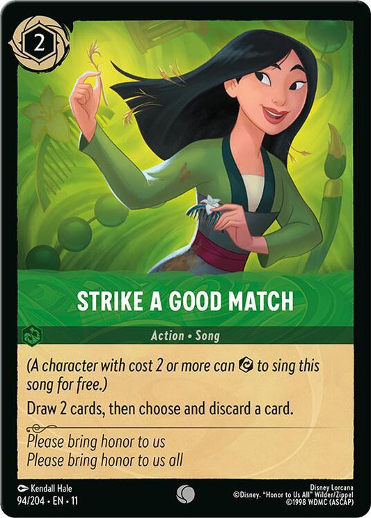 094/204-EN-11: Strike a Good Match