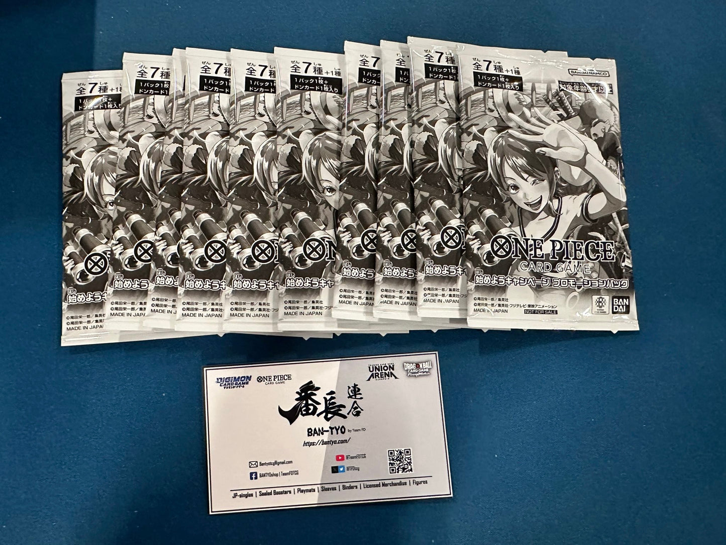 「我們開始吧!」活動卡包 One Piece OP9/ OP10 / PRB Promo Pack (Unopened)(未開封)