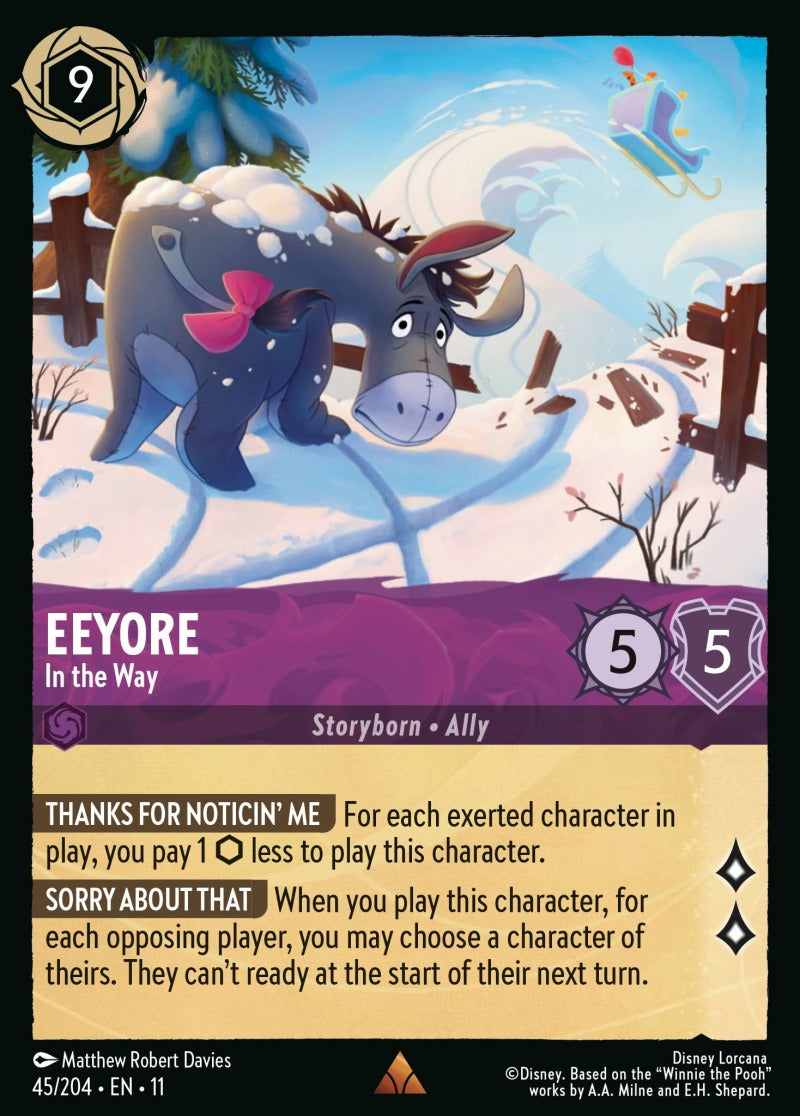 045/204-EN-11: Eeyore - In the Way