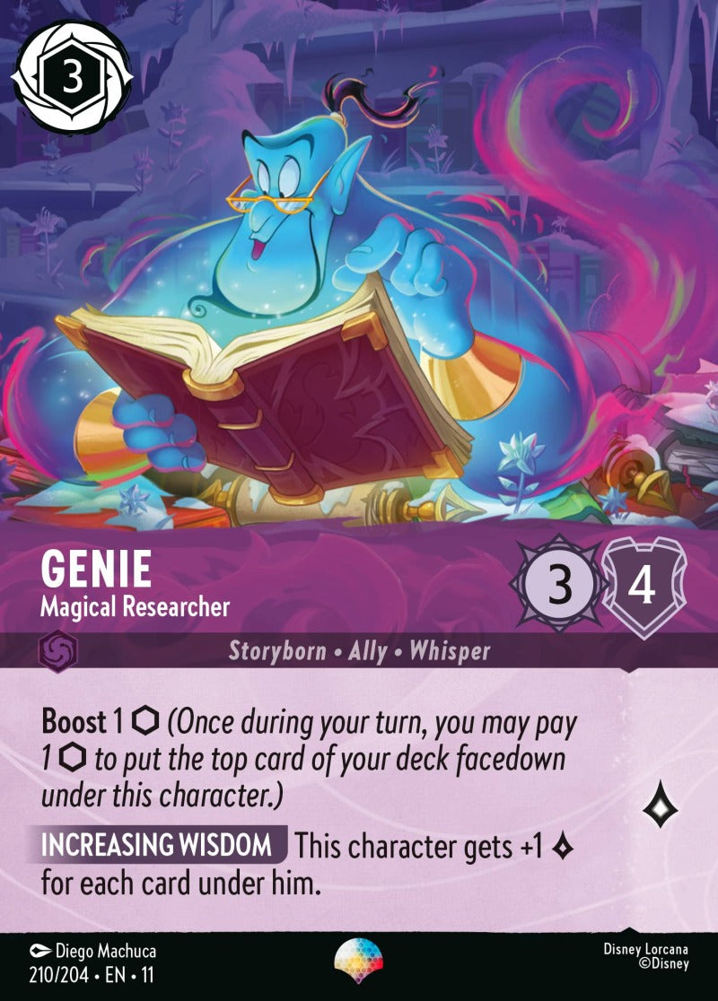 210/204-EN-11: Genie - Magical Researcher
