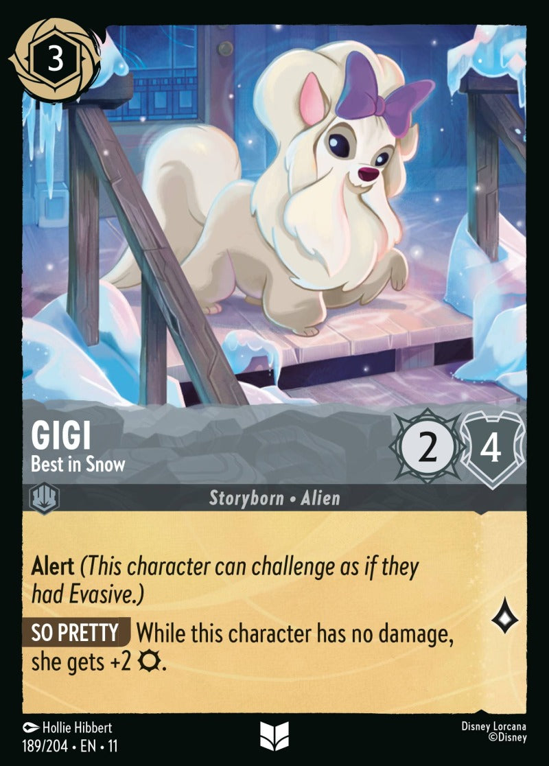 189/204-EN-11: Gigi - Best in Snow