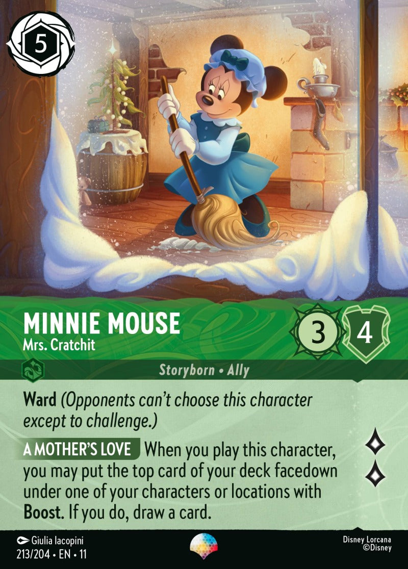 213/204-EN-11: Minnie Mouse - Mrs. Cratchit