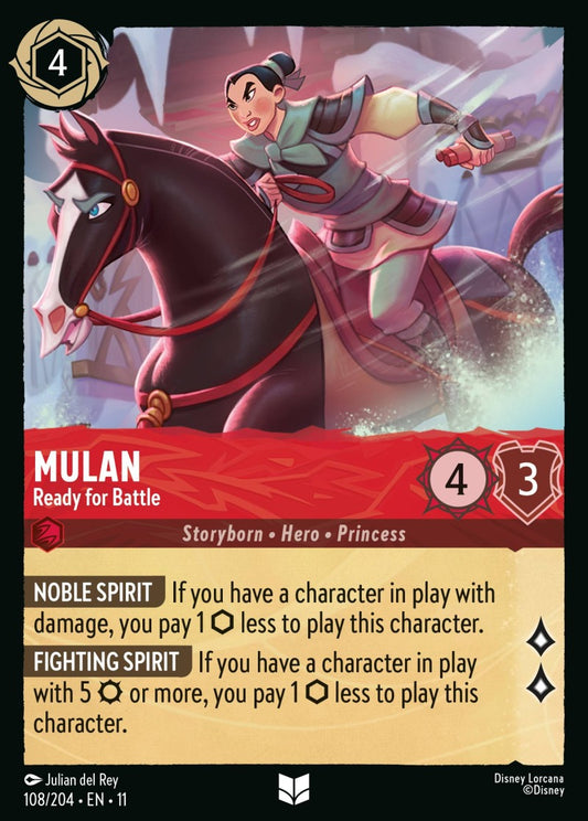 108/204-EN-11: Mulan - Ready for Battle