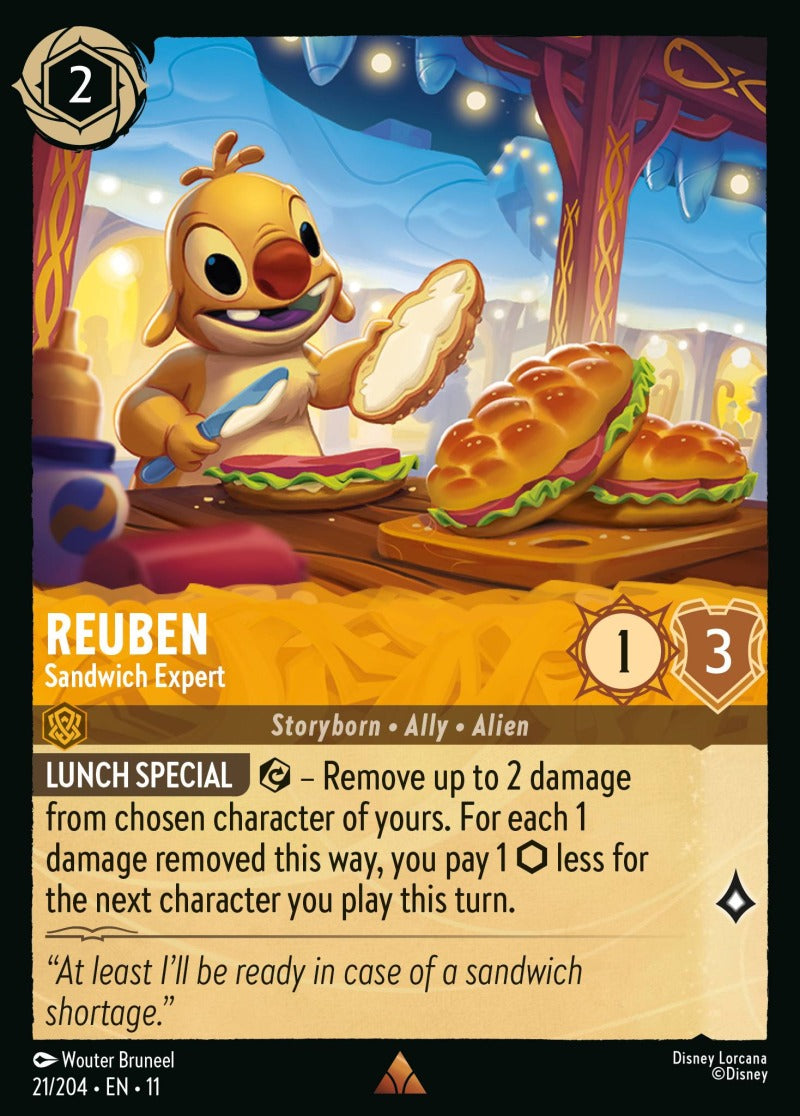 021/204-EN-11: Reuben - Sandwich Expert