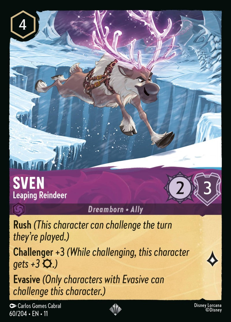 060/204-EN-11: Sven - Leaping Reindeer
