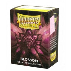 Dragon Shield - 100 Deck Protector Sleeves - Standard Size - Matte Dual - Blossom - AT-15067