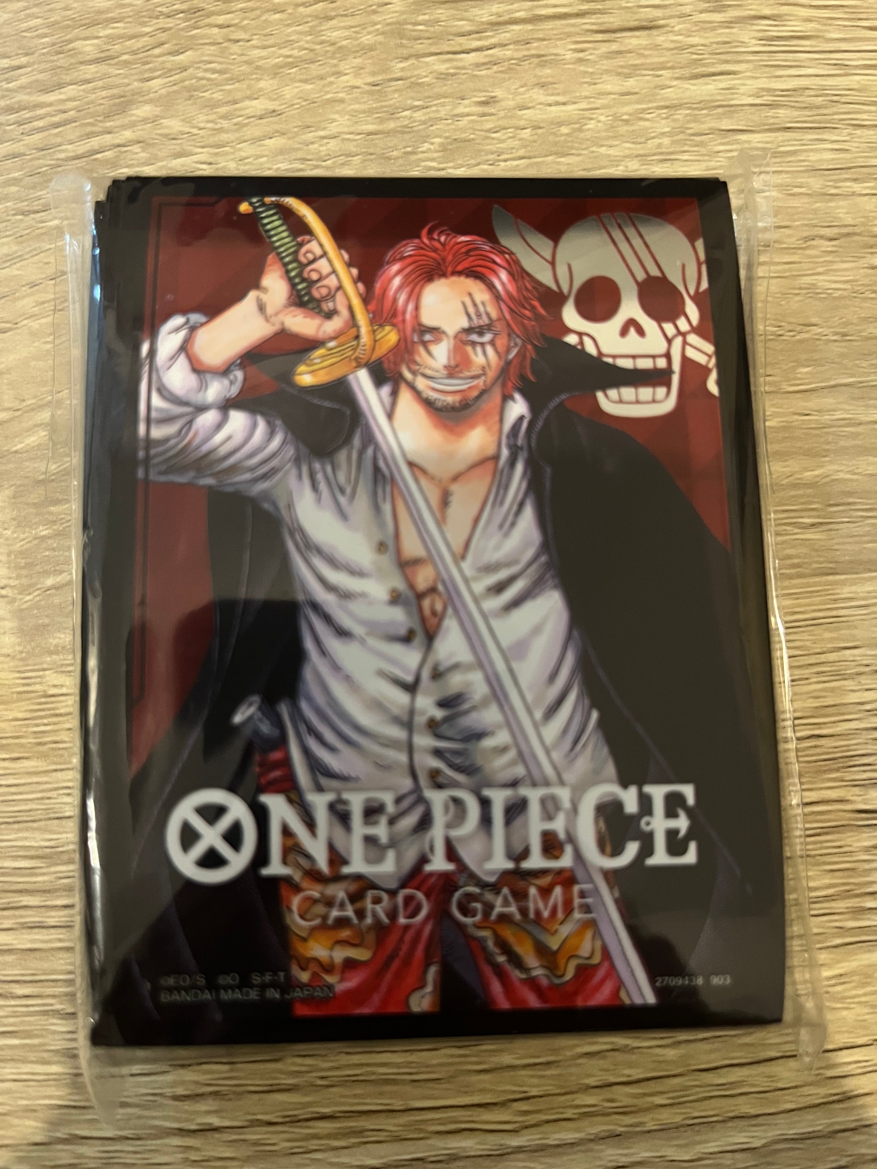 Sleeves] One Piece Championship 2023 Shanks Sleeves 紅髮卡套– BAN-TYO TCG