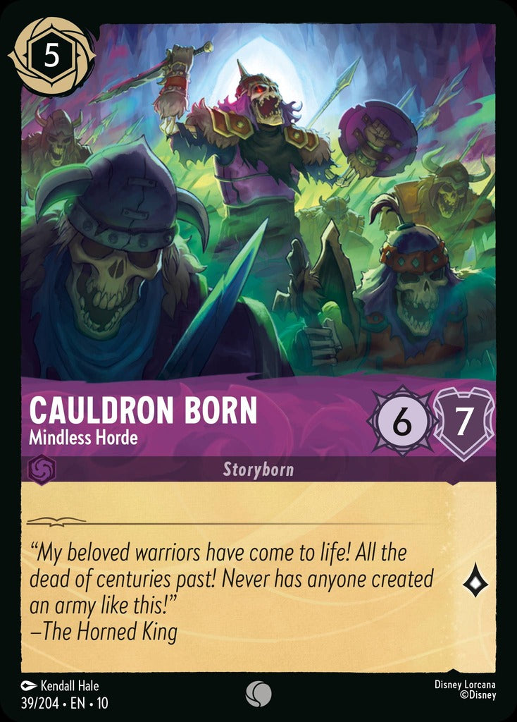 039/204·EN·10: Cauldron Born - Mindless Horde