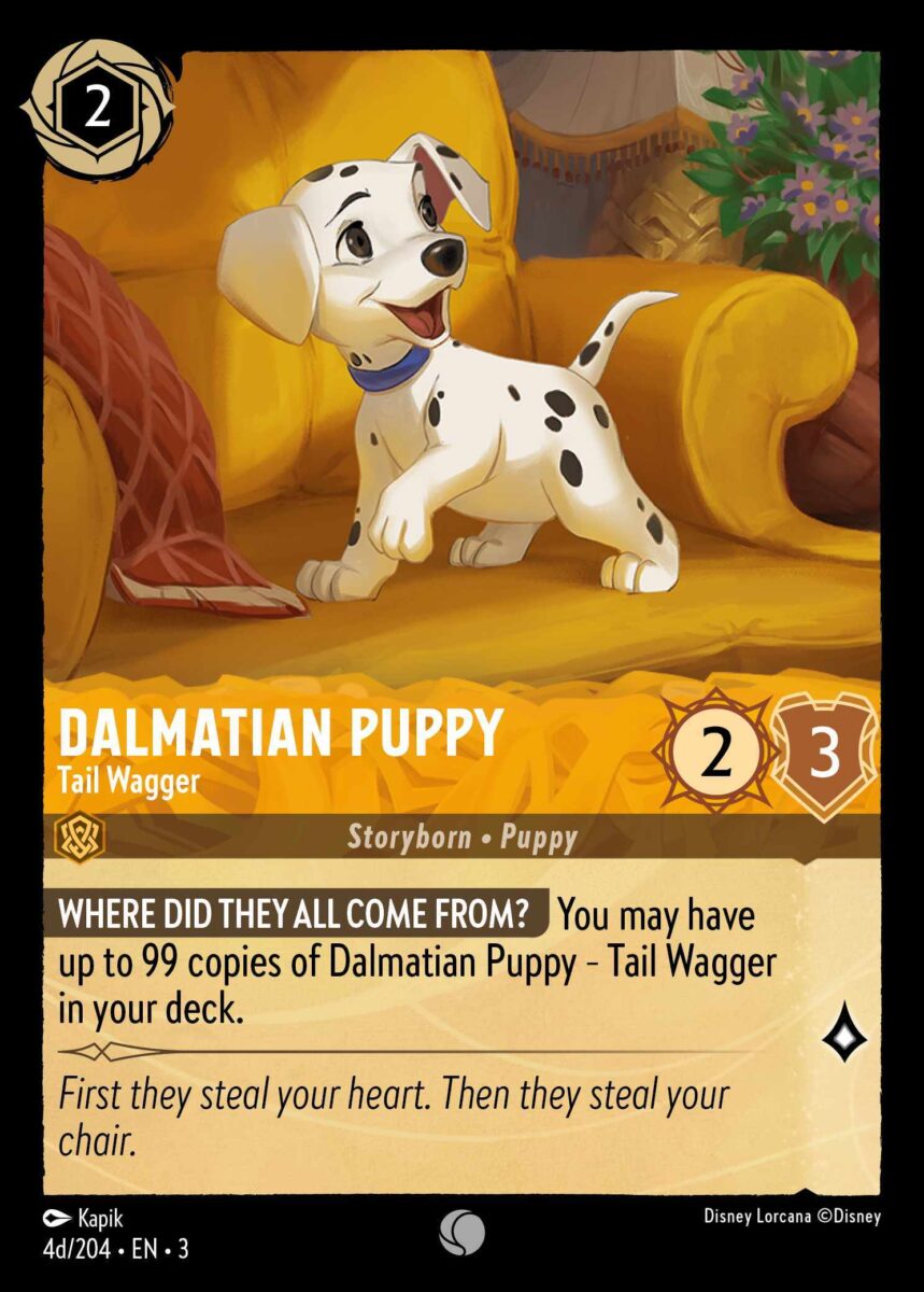 004d/204-EN-3: Dalmatian Puppy - Tail Wagger
