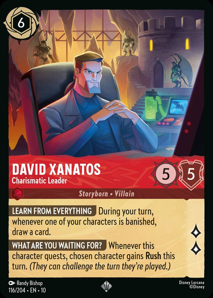 116/204·EN·10: David Xanatos - Charismatic Leader