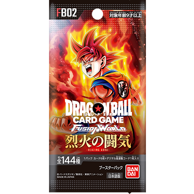 (Pre-Order) [FB02] Dragon Ball Super Card Game Fusion World 日版龍珠 - Blazing Aura 02  SEALED BOOSTER BOX CASE  完箱