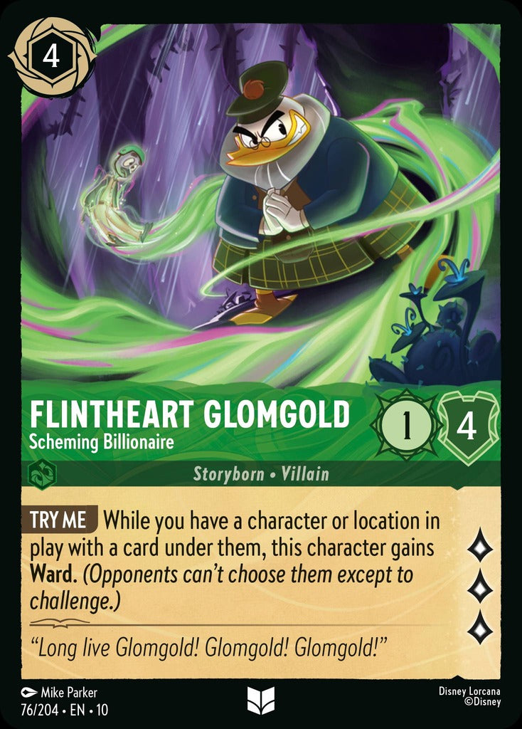 076/204·EN·10: Flintheart Glomgold - Scheming Billionaire