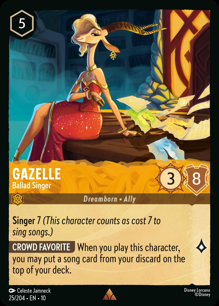 025/204·EN·10: Gazelle - Ballad Singer
