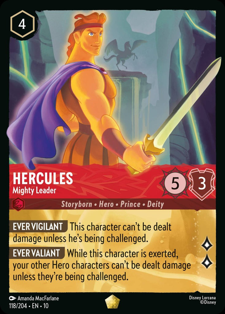 118/204·EN·10: Hercules - Mighty Leader