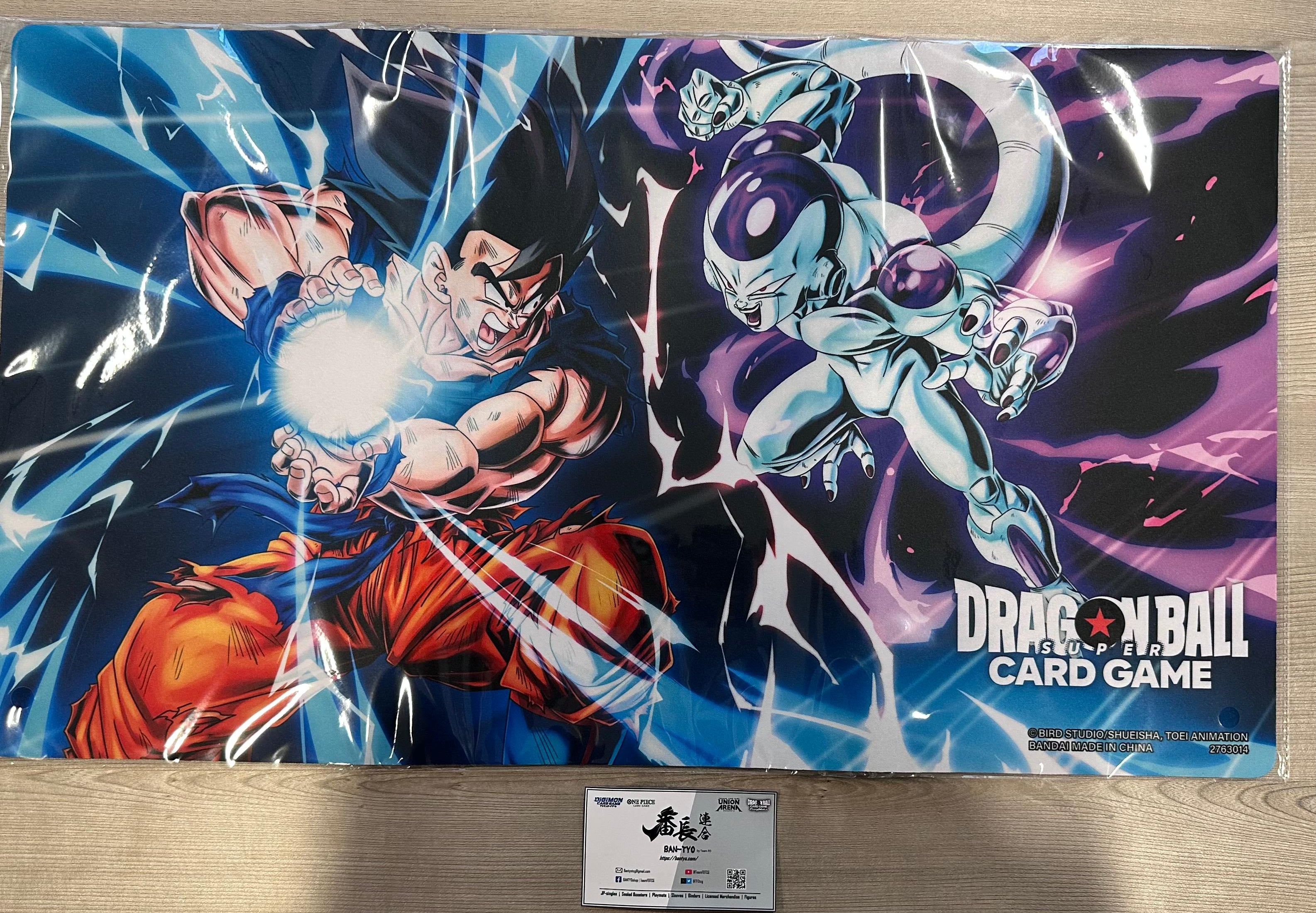 dragon ball super card game playmat DRAGON BALL SUPER CARD GAME OFFICIAL PLAYMAT 40th ANNIVERSARY Ver. New
