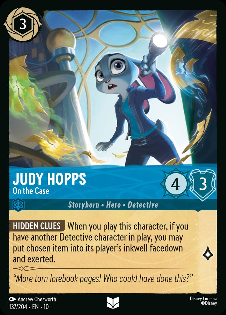 137/204·EN·10: Judy Hopps - On the Case