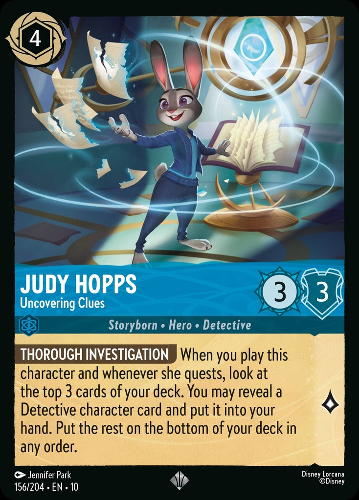 156/204·EN·10: Judy Hopps - Uncovering Clues