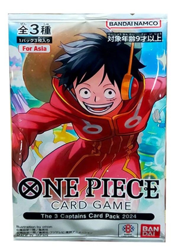 In Stock]ONE PIECE CARD GAME The 3 Captains Pack Set 2024 (V Jump