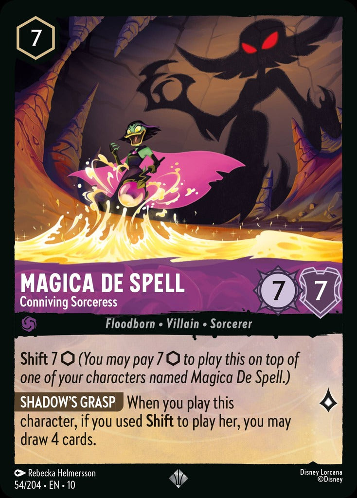 054/204·EN·10: Magica De Spell - Conniving Sorceress