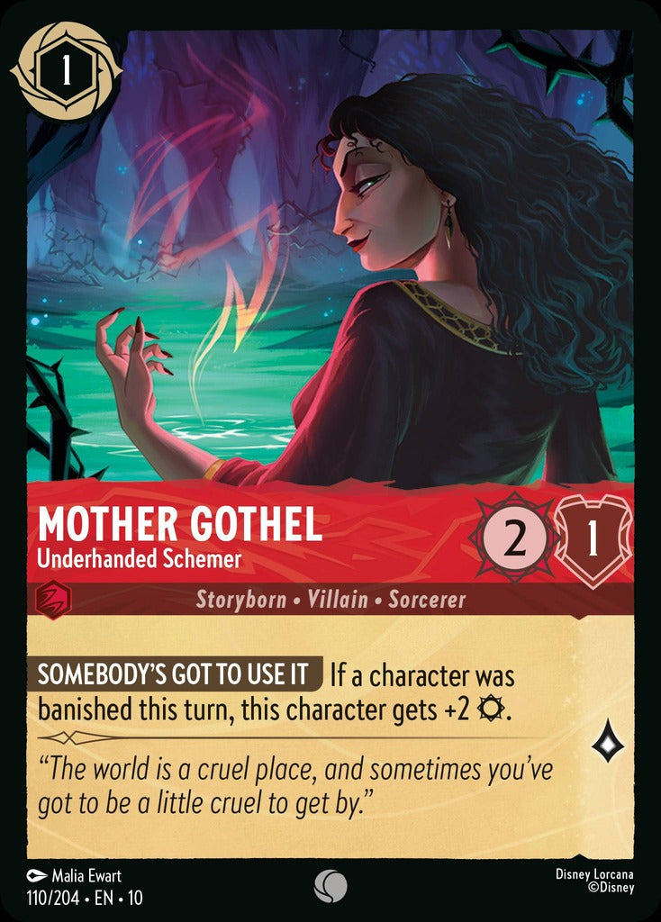 110/204·EN·10: Mother Gothel - Underhanded Schemer