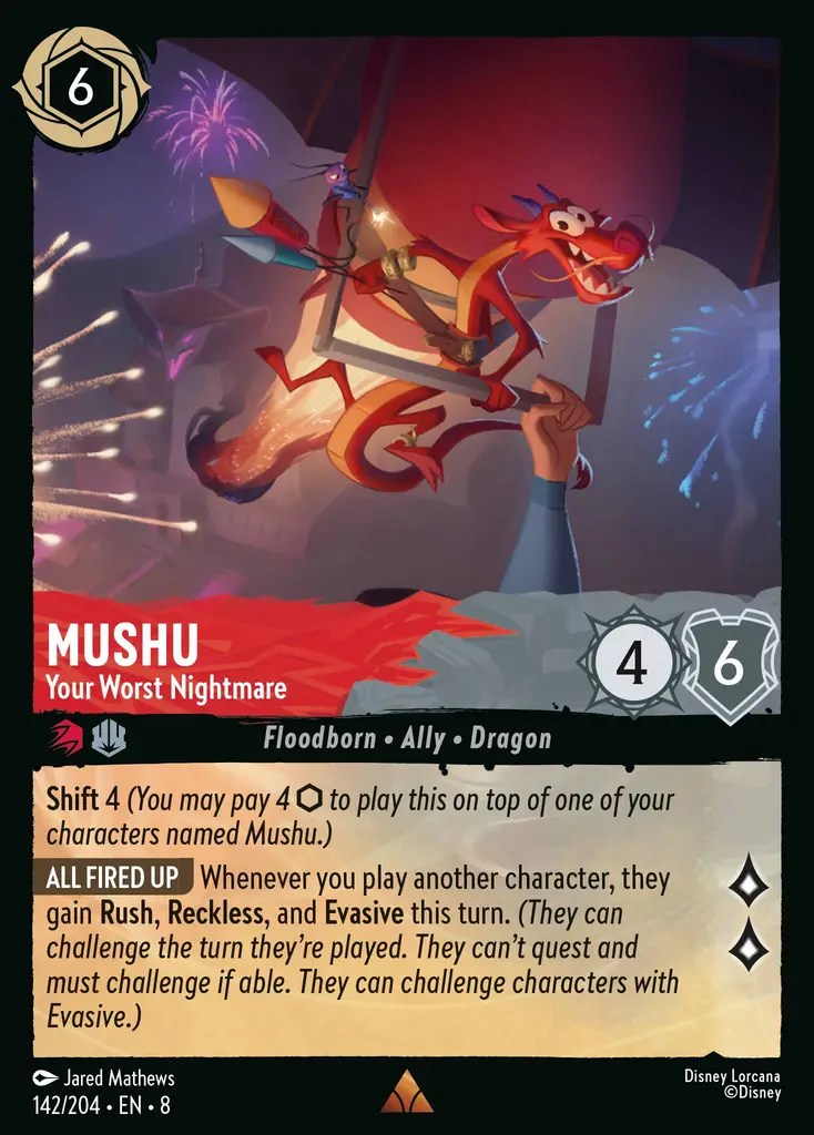 142/204-EN-8: Mushu - Your Worst Nightmare