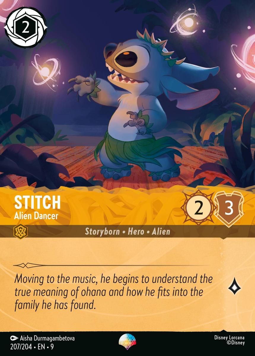 207/204-EN-9: Stitch – Alien Dancer