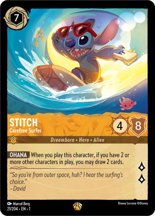 024/204-EN-9: Stitch – Carefree Surfer