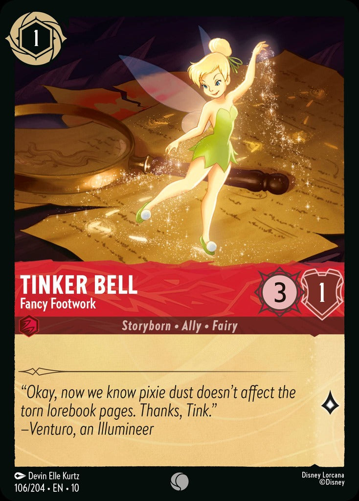106/204·EN·10: Tinker Bell - Fancy Footwork
