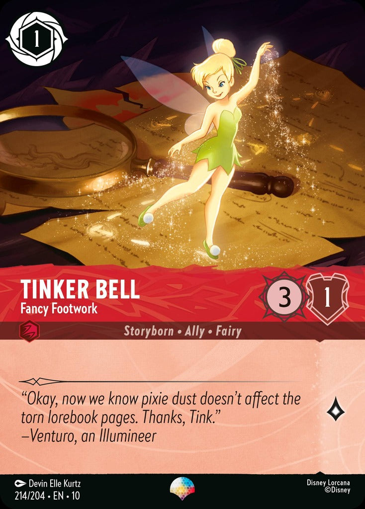 214/204·EN·10: Tinker Bell - Fancy Footwork